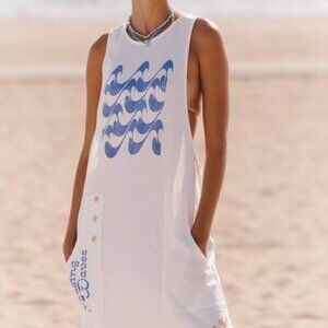 Celandine Drop-Waist Graphic Jumpsuit Anthropologie